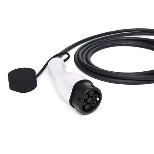 type 2 to type 2 charging cable | 5 Meters | 7KW | 32A - Tes Accessories