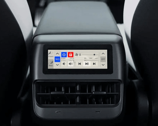 Model Y 2024 Rear Display Panel - Tes Accessories