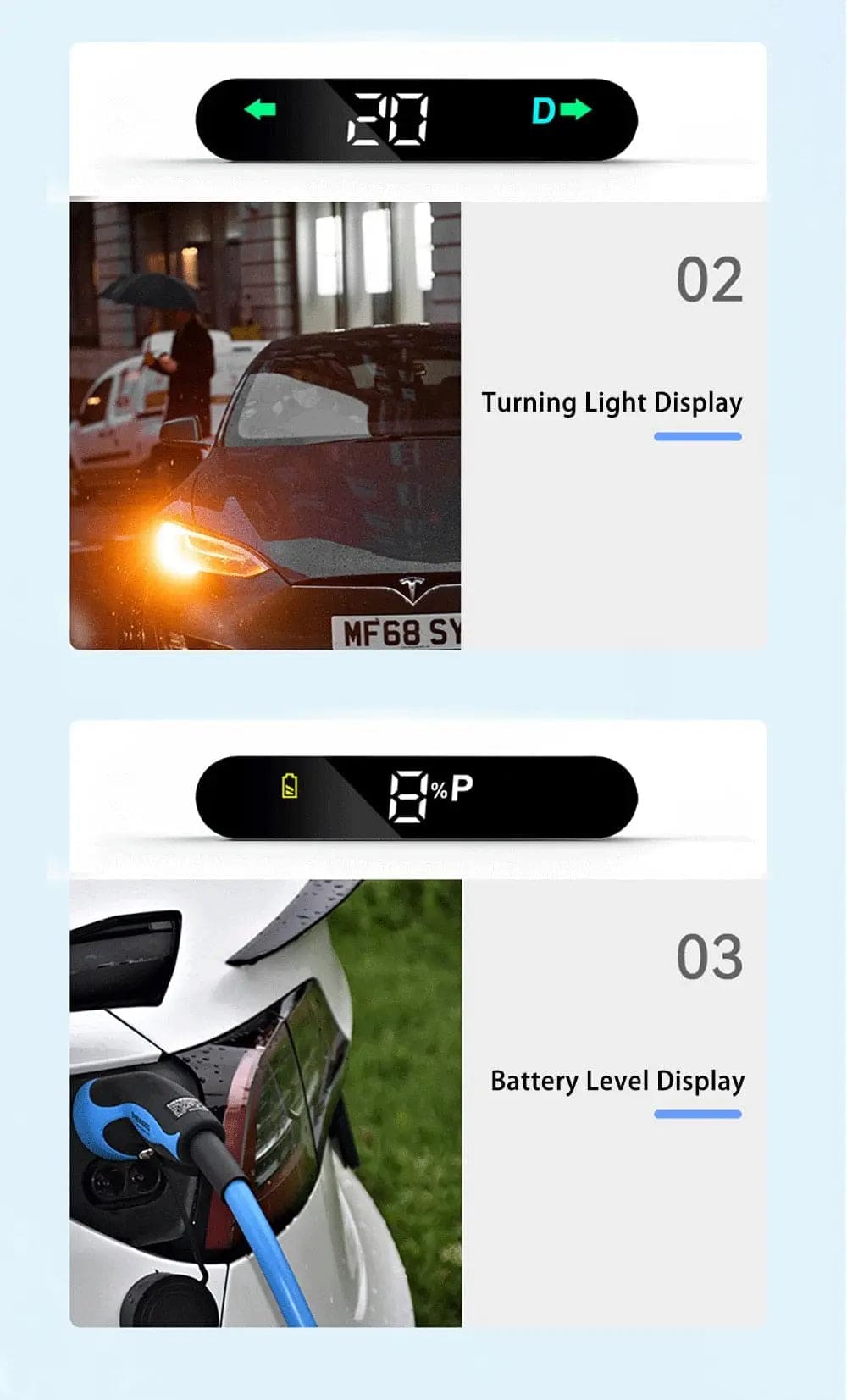 Tesla Model Y 2025 HUD Cluster Dash Speedometer - Tes Accessories