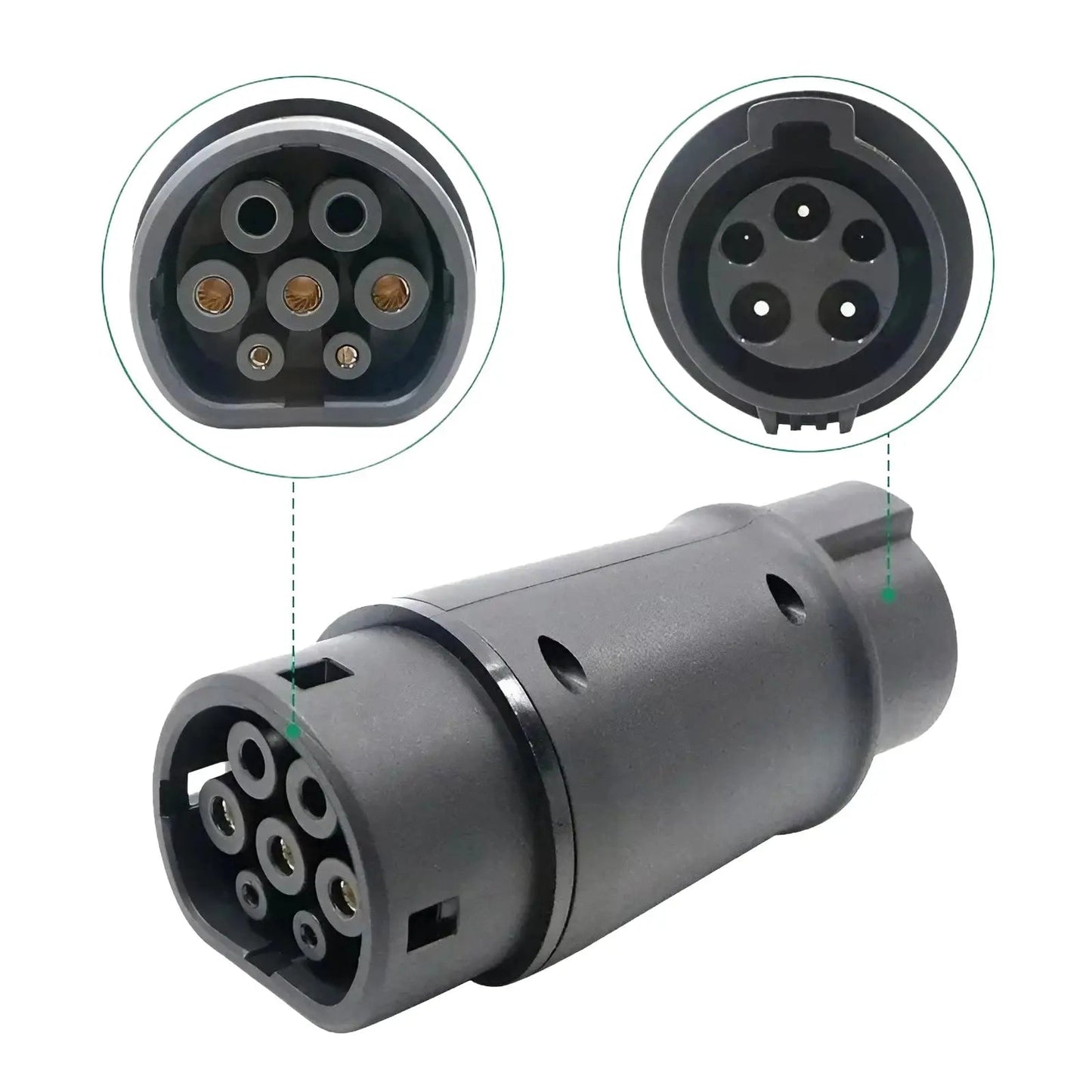 Type1 to Type2 EV Charger Adapter - Tes Accessories