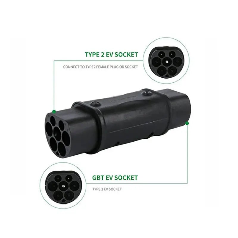 16/32A type2 to GBT adapter - Tes Accessories