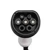 High-performance electric vehicle charging cable with secure locking mechanism and robust insulation