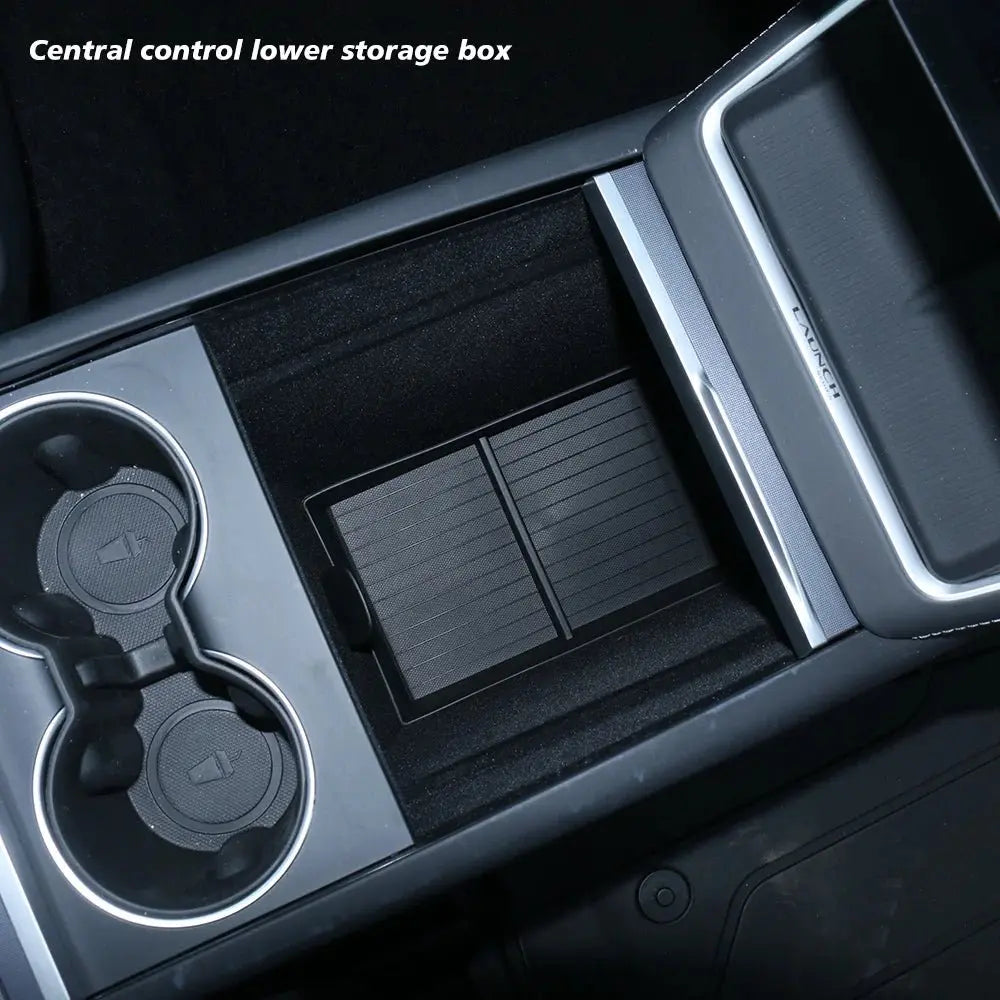 Elevate Your Tesla Model Y with Our Stylish Console & Armrest Storage Box - 2025 Juniper Edition - Tes Accessories