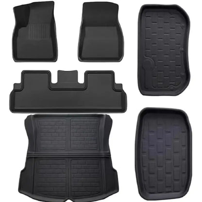 Highland All Weather Floor Mats Accessories Anti-Slip Waterproof Floor Mats for Tesla Model 3 Highland Interior Accessories