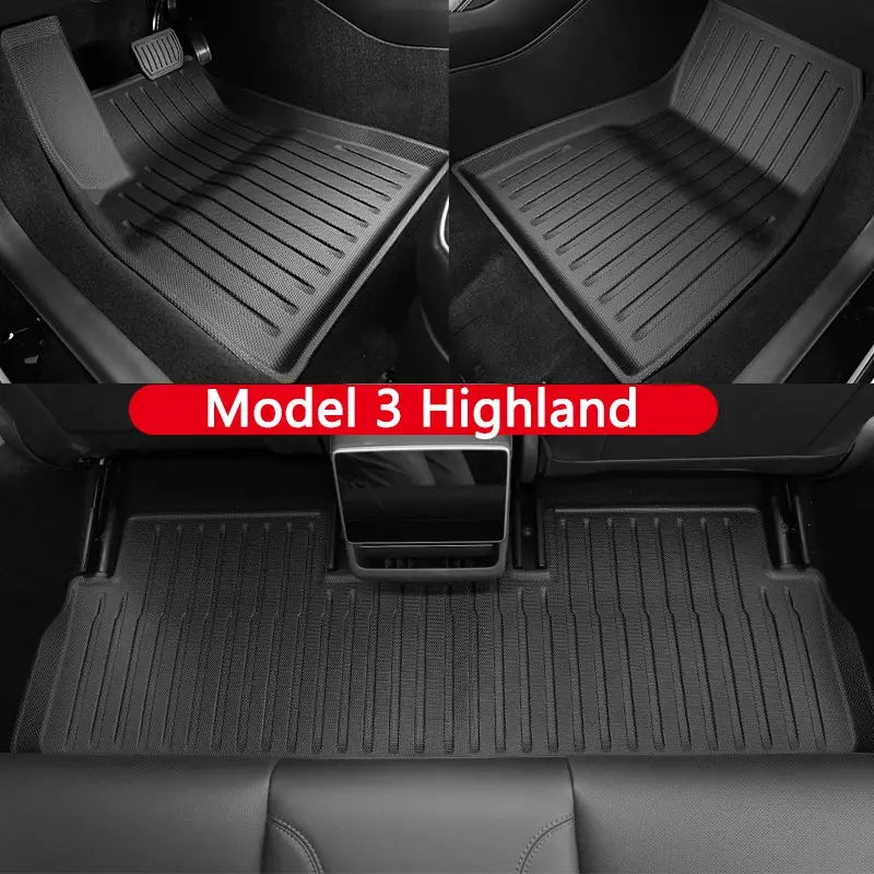 Tesla Model 3 Highland Floor Mats side view