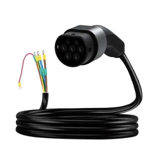 Type 2 Open-ended EV Charging Cable | 5 Meters | 22 KW | 32A | Premium Quality Tes Accessories