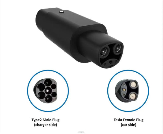Type 2 to Tesla adapter Tes Accessories