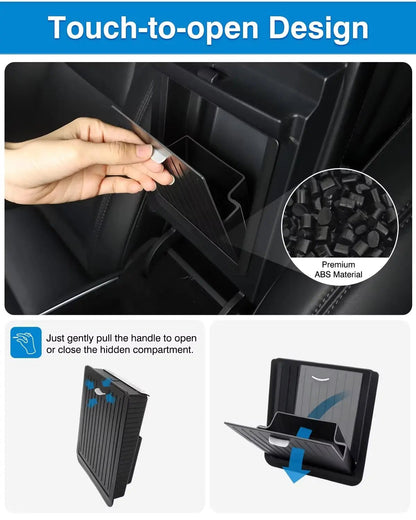 Armrest Privacy Storage Box for Tesla Model 3 Highland - Tes Accessories