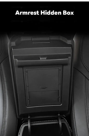 Armrest Privacy Storage Box for Tesla Model Y - Tes Accessories