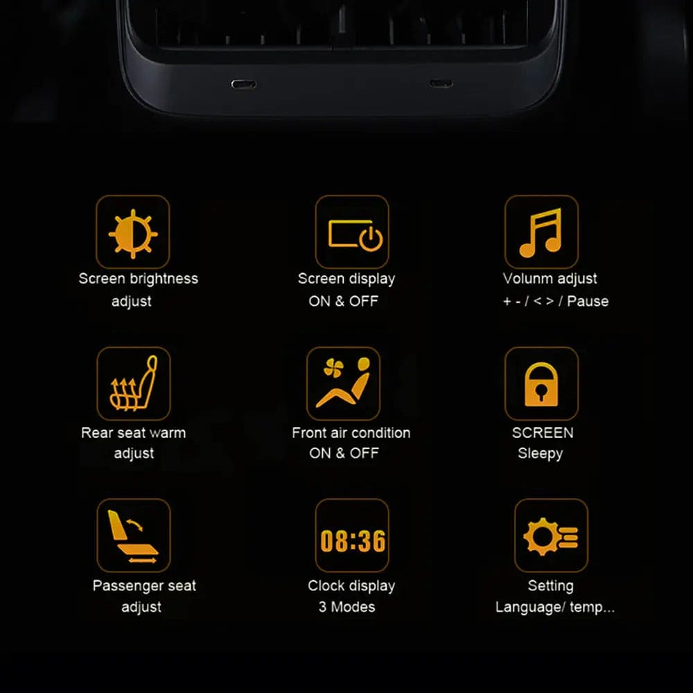 Model 3 2023 Rear Display Panel - Tes Accessories