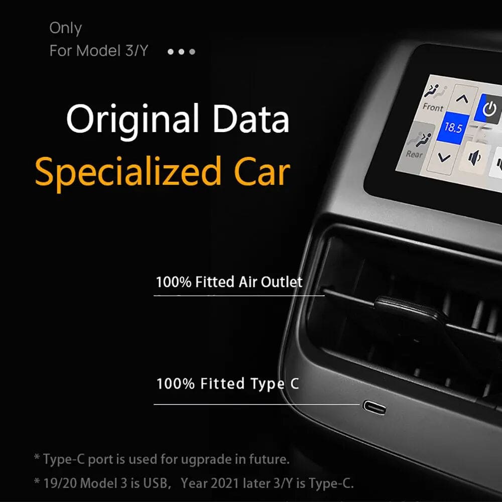 Model 3 2023 Rear Display Panel - Tes Accessories