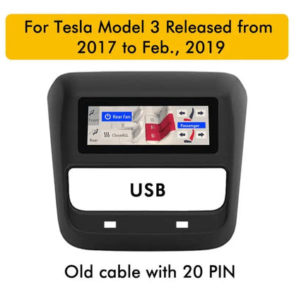 Model 3 2023 Rear Display Panel - Tes Accessories