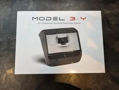 Model 3 7.2 Inch Screen Rear Display Panel - Tes Accessories