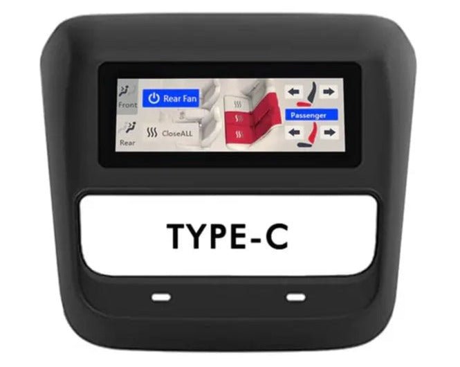 Model Y 2024 Rear Display Panel - Tes Accessories