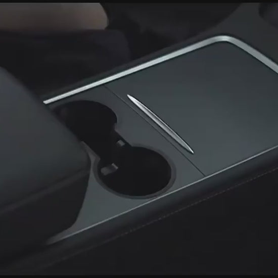 Tesla Center console cup holder