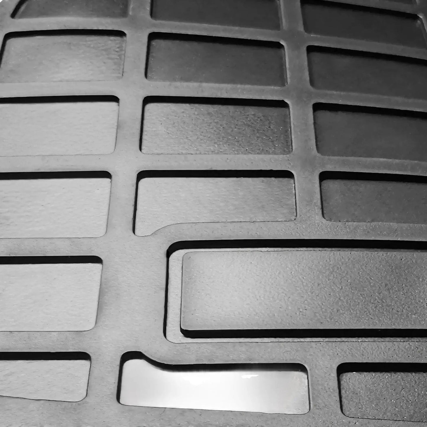 Tesla floor mats model y front, rear and trunk - Tes Accessories