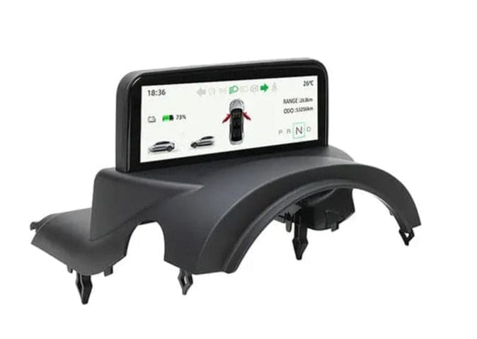 Tesla Model Y HUD Screen 4.6'' High Definition LCD Dashboard Instrument Cluster Speedometer - Tes Accessories