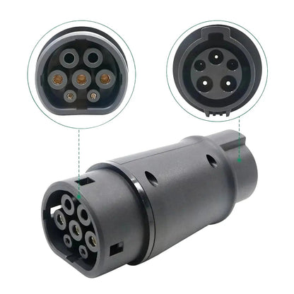 Type1 to Type2 EV Charger Adapter - Tes Accessories